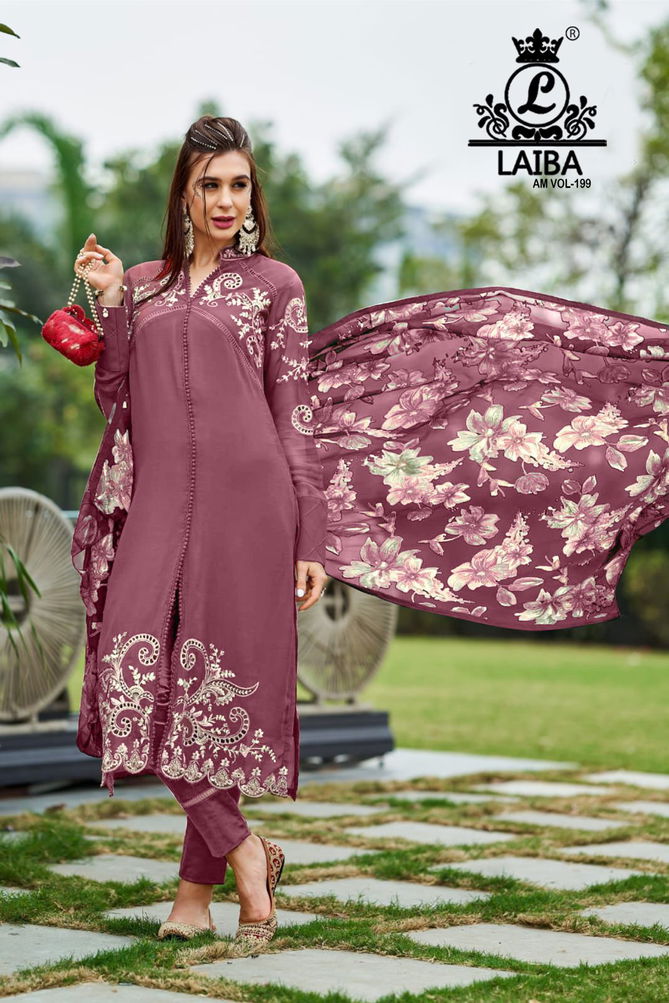 Laiba Am Vol 199 Pakistani Readymade Catalog
